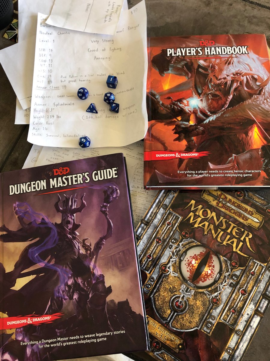 tmorello's tweet photo. The neighborhood kids needed a Dungeon Master to start a Dungeons &amp; Dragons campaign. One man raised his hand. #CommunityService https://t.co/wvE8tvZP23