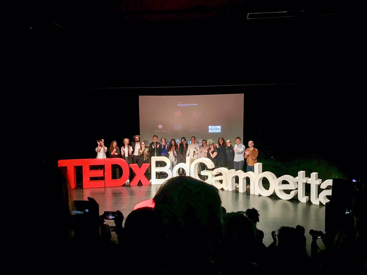 hello_nanou's tweet photo. Un Grand merci à toute la belle équipe de cette première édition @TEDxBdGambetta ! Hâte de découvrir la deuxième #TEDxBdGambetta 👏🏼 https://t.co/rb15EDtggB