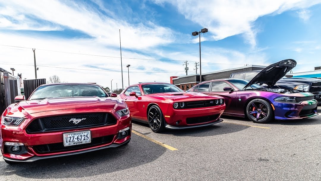 StefShutter's tweet image. There was a car meet today in #Ufcgym parkinglot in VA Beach. Nice turn out