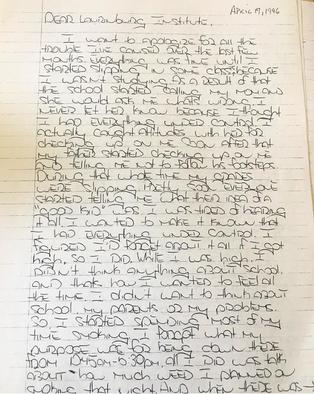 createatopia's tweet image. This penmanship is actually astounding... never would've known! See what happens when you dig deep and speak to your friends from the heart? We learn, grow and build. @JoeBudden  @thisisrory @MAL___