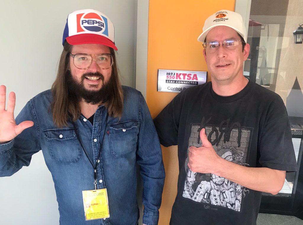 satsupershow's tweet photo. Live in the @TitosVodka Studio with #DustySlay. #AAABailBonds sponsors our call-in guest #NavySEAL Sr Chief Don Shipley, USN (Ret.) &amp; he will tell us about the fight against #stolenvalor. Listen in at 11pmC on #550KTSA app &amp; as always across 99 counties in TX on the mighty KTSA. https://t.co/dwvM3hXZhT
