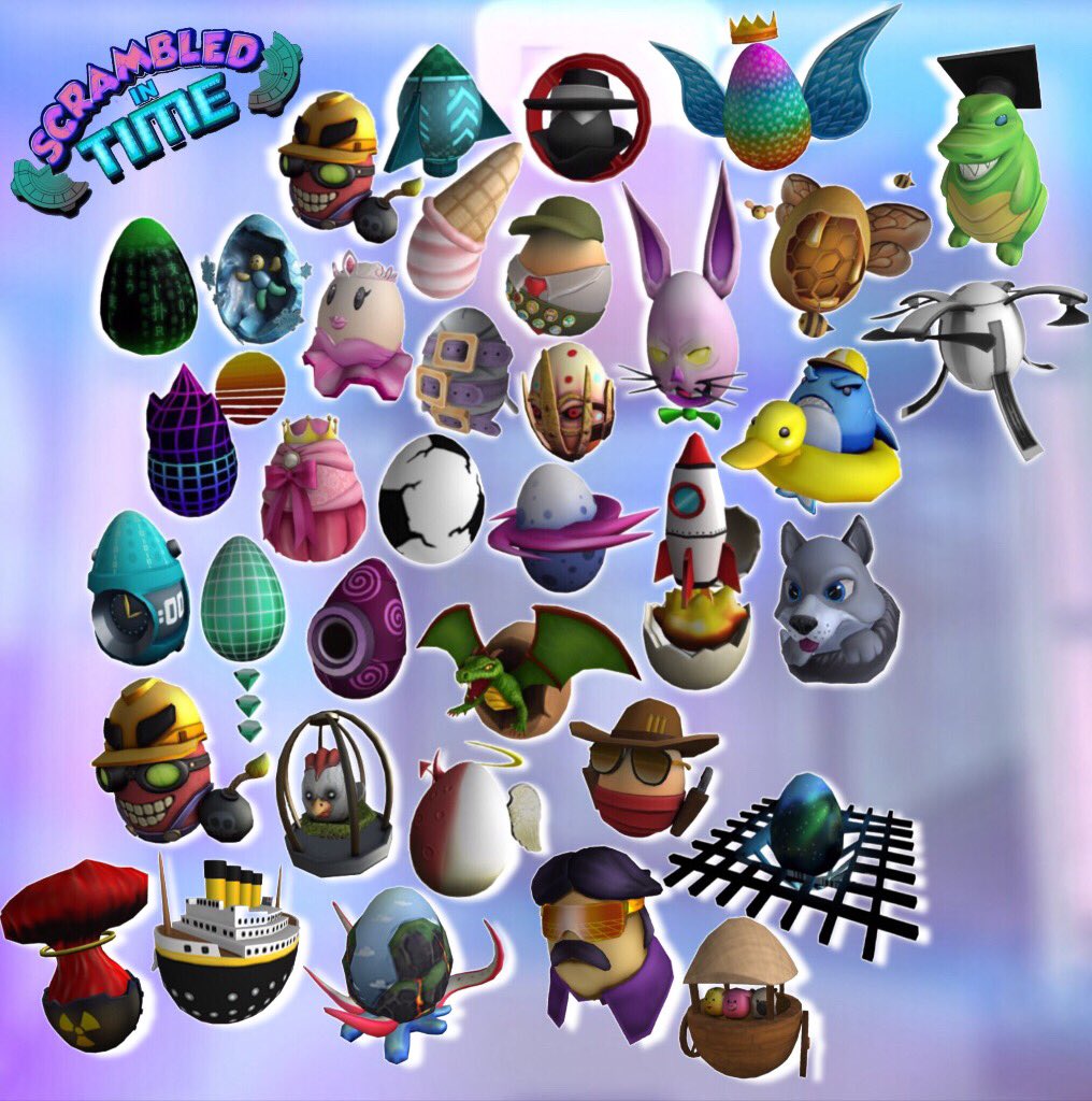 On Twitter Here Are The 36 Eggs We Know To Be Confirmed For The Roblox Egghunt2019 - roblox eggs 2019