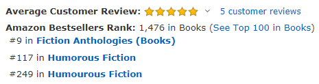 ChrisFielden's tweet photo. We're creeping upwards @michaelsthomson. Big thanks to everyone that has helped Adverbially Challenged into the top 10 on Amazon - you're all legends :) https://t.co/5Vjb3hSFAi