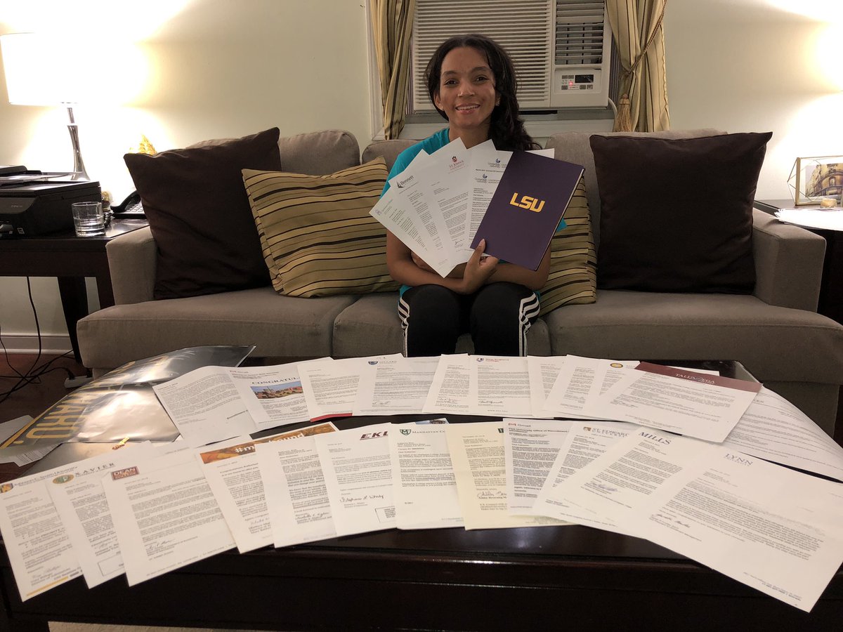 10kayyy's tweet photo. wasn’t going to say anything until May but i was blessed enough to get accepted into 30 colleges/universities and have attained 1.3 million dollars in all academic scholarships. my top choice is Spelman College. https://t.co/v55KPOpcWE