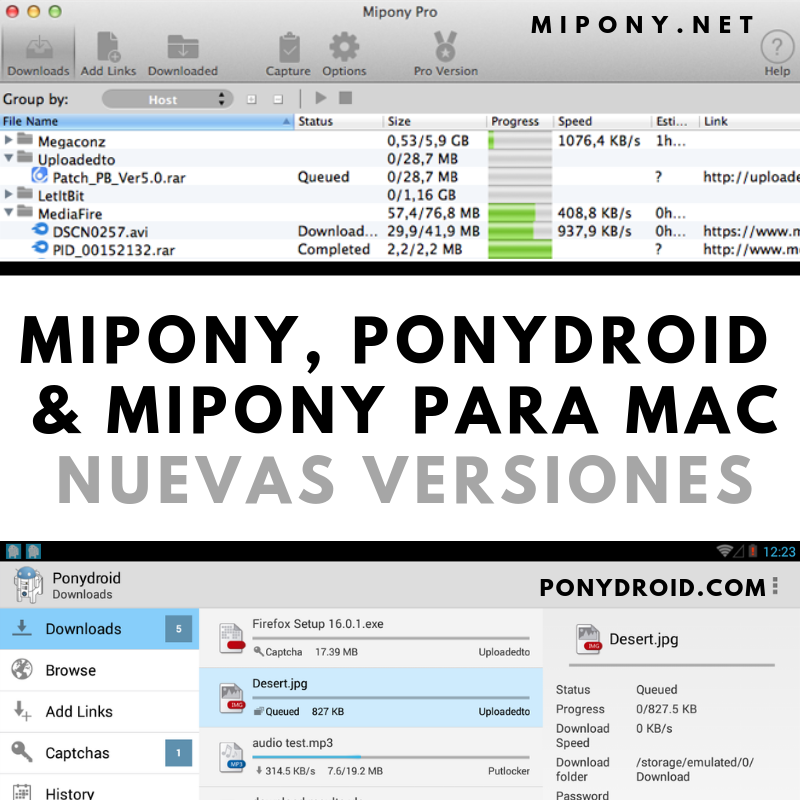 Mipony_es's tweet photo. Nueva versión de Mipony, Ponydroid y Mipony para Mac.
https://t.co/qpBkJcG4lS https://t.co/Qn45uO3CdL