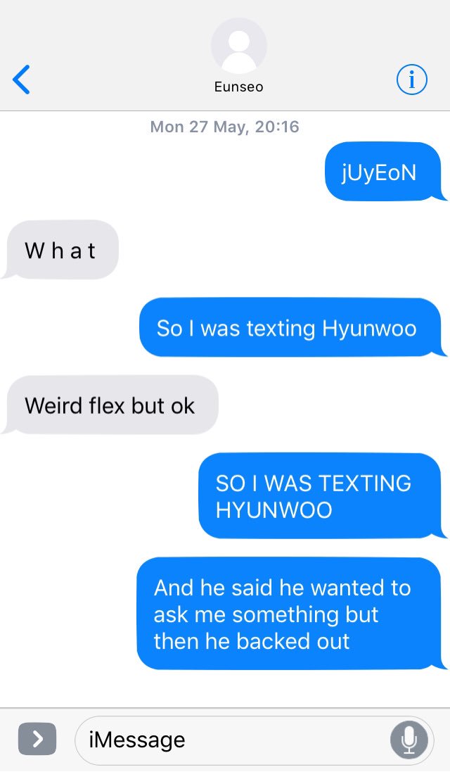 137. He texts Juyeon for help 