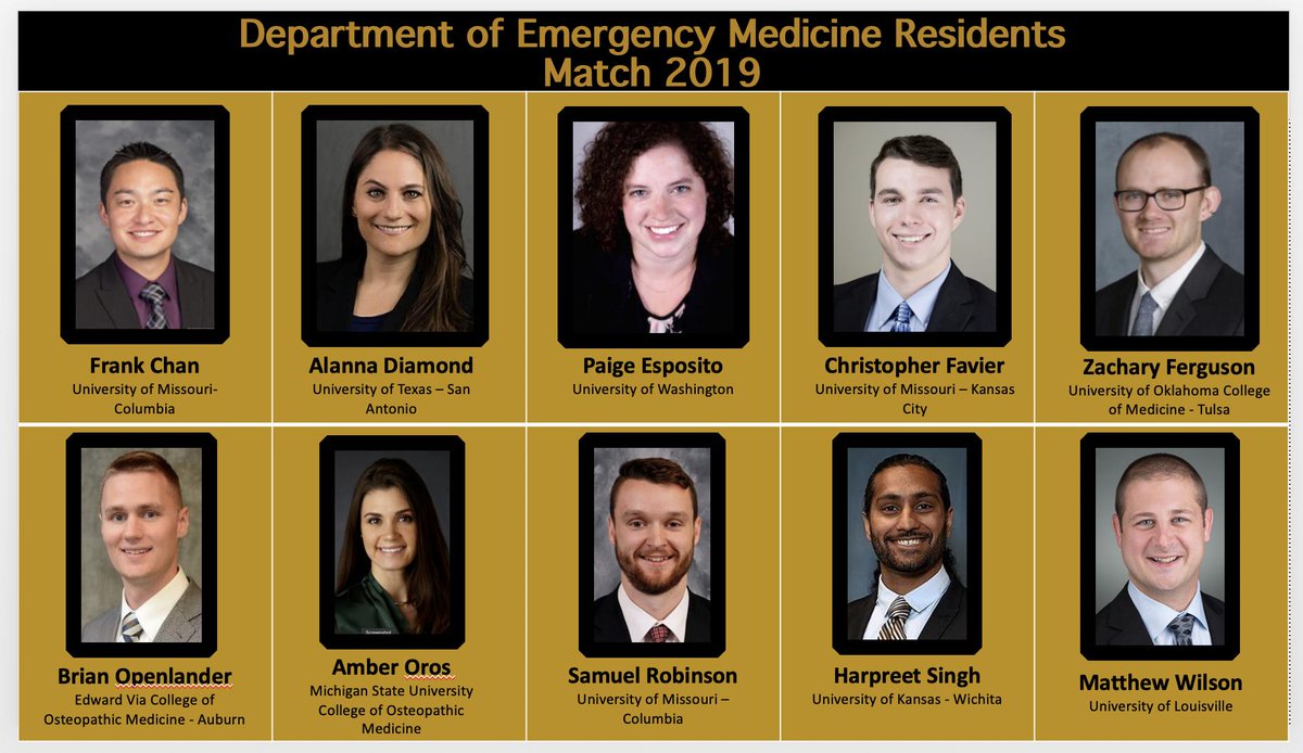 sampx's tweet image. Congrats to the Mizzou EM class of 2022. #MizzouEM #Match2019