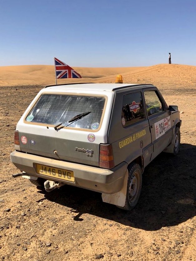 autovista_group's tweet photo. Autovista Group’s John Evans & Wife are #PandaRaid2019 FINISHERS🏅
“@Panda_Raid is a unique #motorsport event which tests #cars to breaking point & beyond, on routes that you would not believe could be passable. It is a testament to the incredible ability of the #FiatPanda” https://t.co/9XJ0wVDqcI