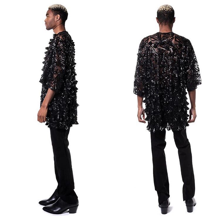 ColumFashion's tweet image. Have you peeped CCC Fashion Department Professor @jleblancdesign latest collection yet tho? #columfashion #digitallyprinted @CCChronicle @CCChronicle