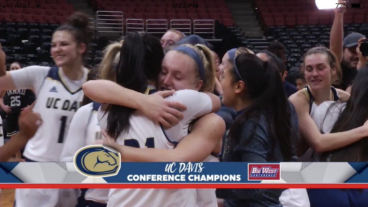 HEADING TO THE BIG DANCE!!! @UCDavisWBB are the Big West Conference champs! #GoAgs #MarchMadness
