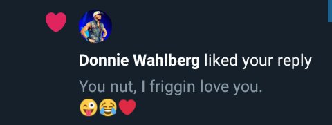 RockinRachi92x's tweet image. Starting out on Twitter in 2010 I wasn't following @DonnieWahlberg - not until 2017! It's been endless love, laughter &amp;amp; mayhem ever since. Can't imagine this site w/o him. He's awesome! #VeryThankful ❤🙏😌 #family #bhlove #decadeofDonnie #Donnie10thTwitterversary