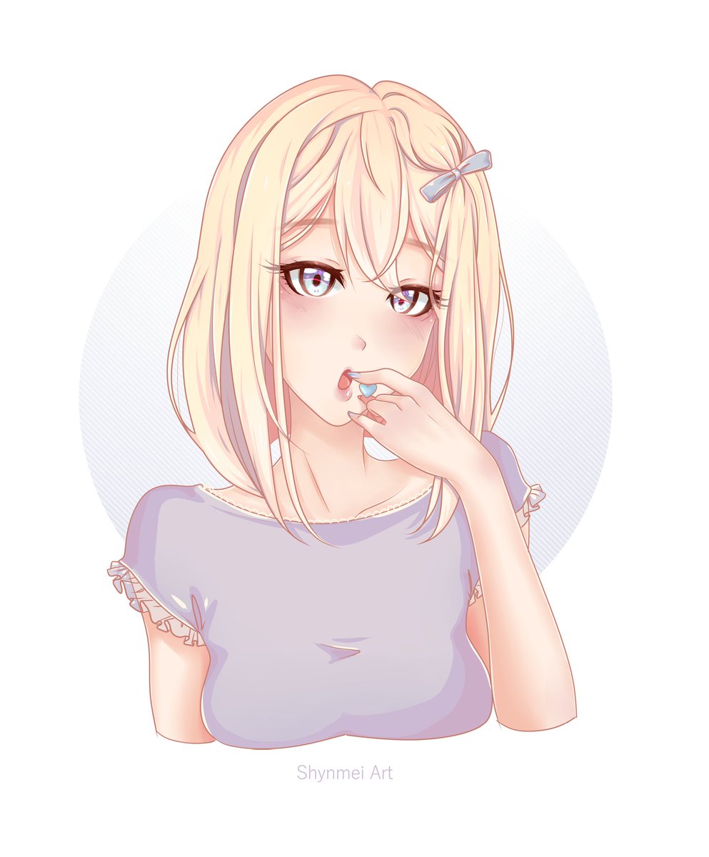 Shyn Mei Art On Twitter Trying To Find A New Coloring Style While Doing Drawitinyourstyle Challenge Of Tomorrowyoru Hope You Like It Art Artwork Illustration Draw Drawing Manga Mangaart Girl Anime