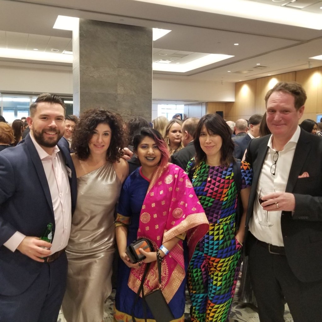 CMRRA's tweet image. Looking good at the @TheJUNOAwards celebration this weekend in London, Ont! Here's @CMRRA, @canmuspub and the chair of the Cdn Publishers Committee (@peermusicCanada)