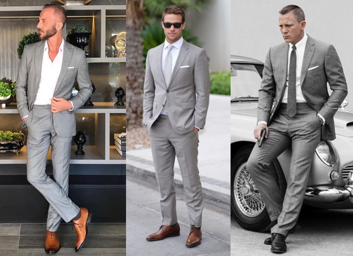 WellBuiltStyle's tweet image. The light grey suit. 

Looks killer when you have a lower contrast (light hair + lighter skin). 👌