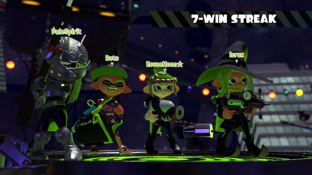TheSentientDark's tweet photo. Team Wizards rules! So why am I dressed as a knight? Because magic, thats why #intelligencebuild #TeamWizards #Splatoon2 #NintendoSwitch https://t.co/lNSlIv2QCh