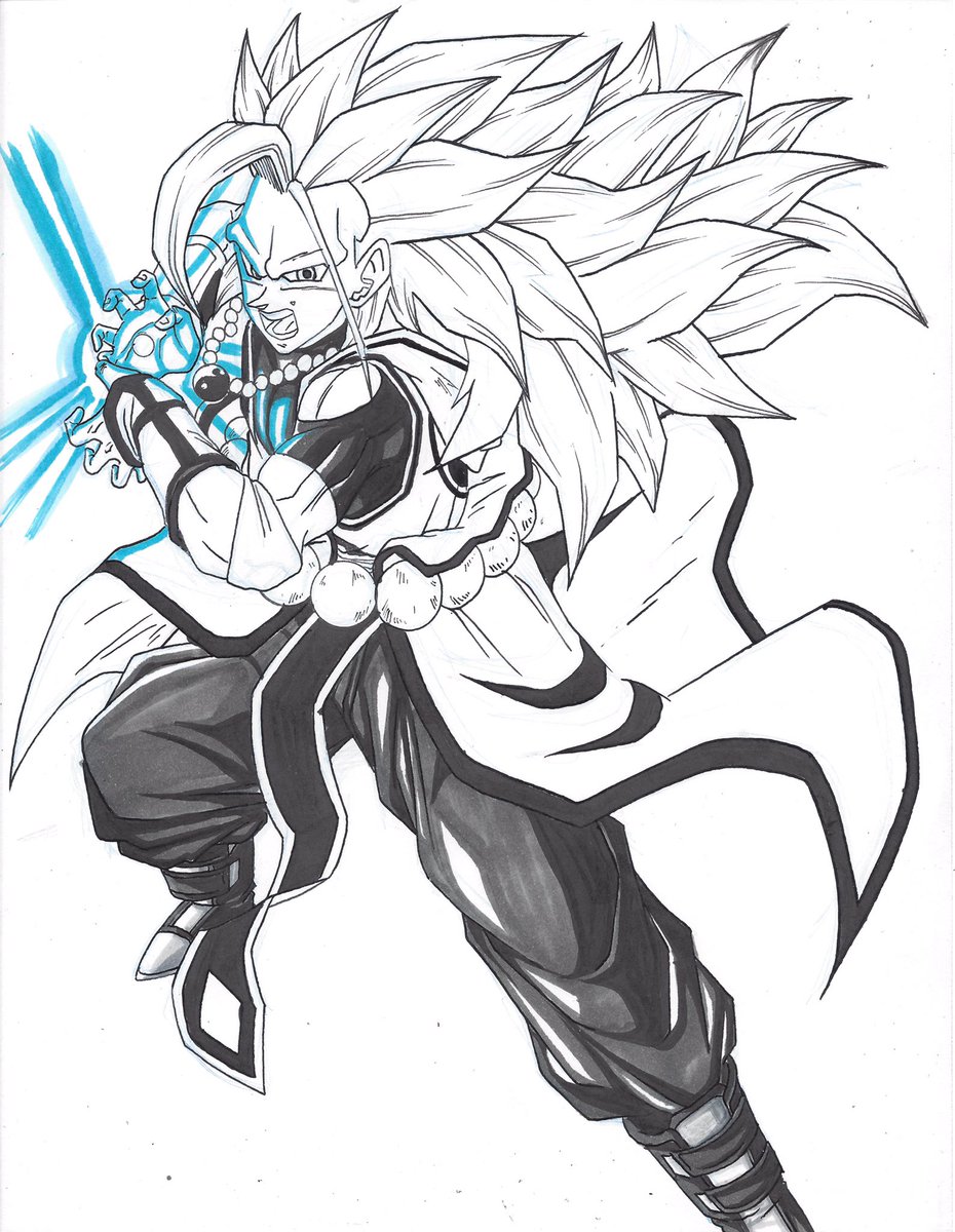 Artdawgsama's tweet photo. Check it y’all, here i was practicing Dragon ball anatomy😌 so I drew SSJ3 Akio “in his temple Gi” then i was like “lemme ink this jaint in traditionally & Digitally” so boom😆
#art #artwork #Manga #DragonBall #dragonballZ #dragonballGT #dragonballzkai #DragonBallSuper #dbocs https://t.co/qZOiHcT8t9