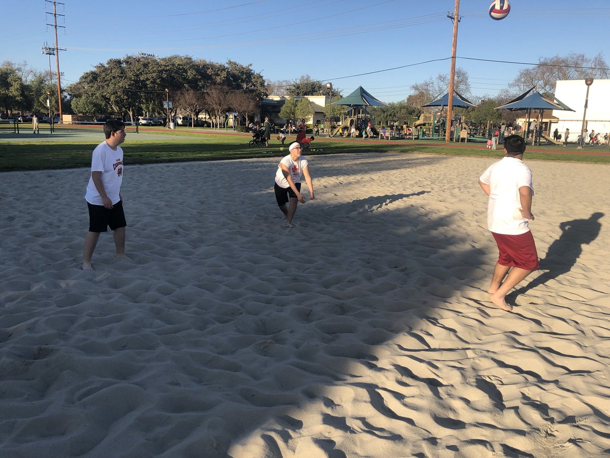 CSHMVolleyball's tweet photo. The boys enjoyed some fun in the sun yesterday as they had their sand court practice. #cshmvb #funinthesun #nogymnoproblem #beachvibes #volleyballlife https://t.co/zbTYqcrxbX