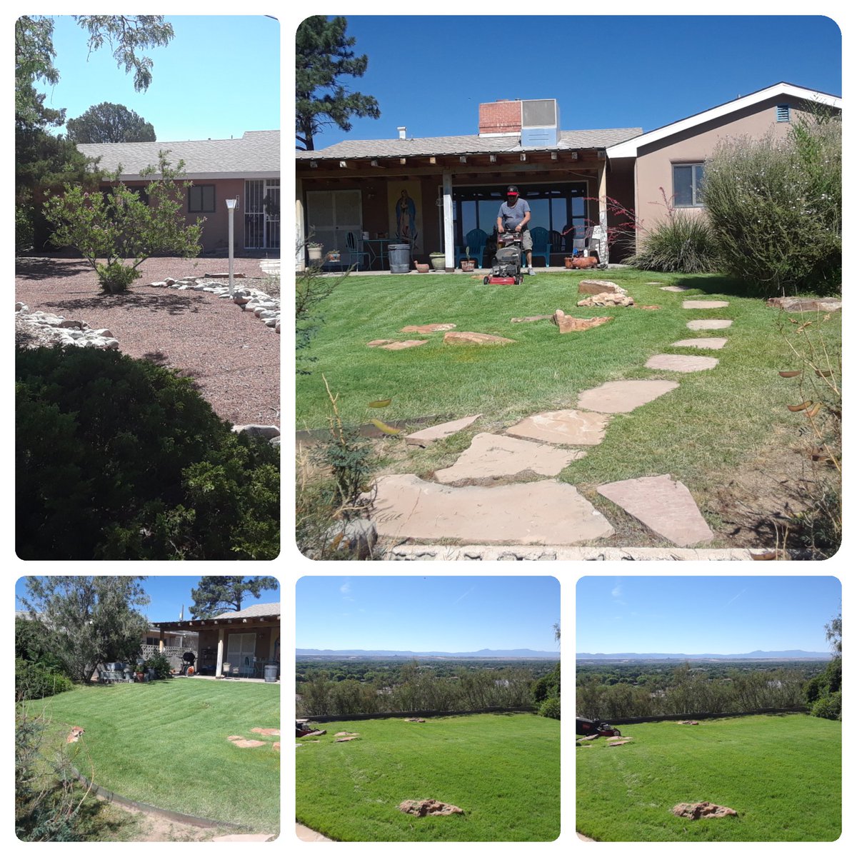 LandscapesHigh's tweet image. High Quality landscapes has Albuquerque booming spring is here let's get your yards clean up also your lawn the best care around here bringing multiple nutrients into lawns which are power rake aerating fertilizer and overseeding give us a call for free estimates