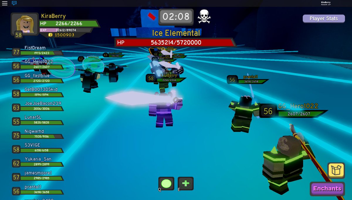 Roblox Dungeon Quest Enchants