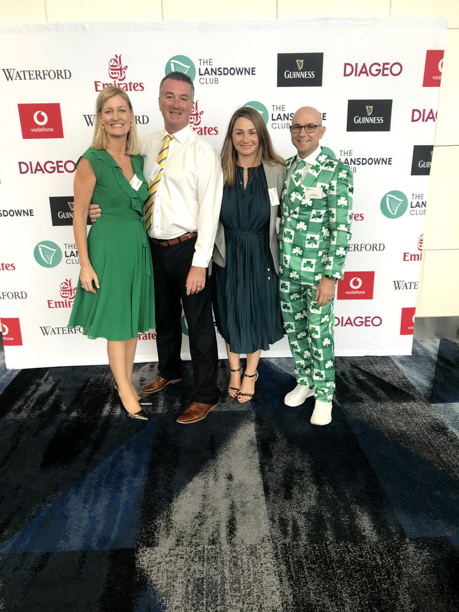 morrijef's tweet photo. I almost forgot to tweet #LaFheilePadraig or happy #StPatricksDay as I am #japan bound no @fruitysuits On plane 186 days to #RWC2019 https://t.co/CPmjpz9FRq
