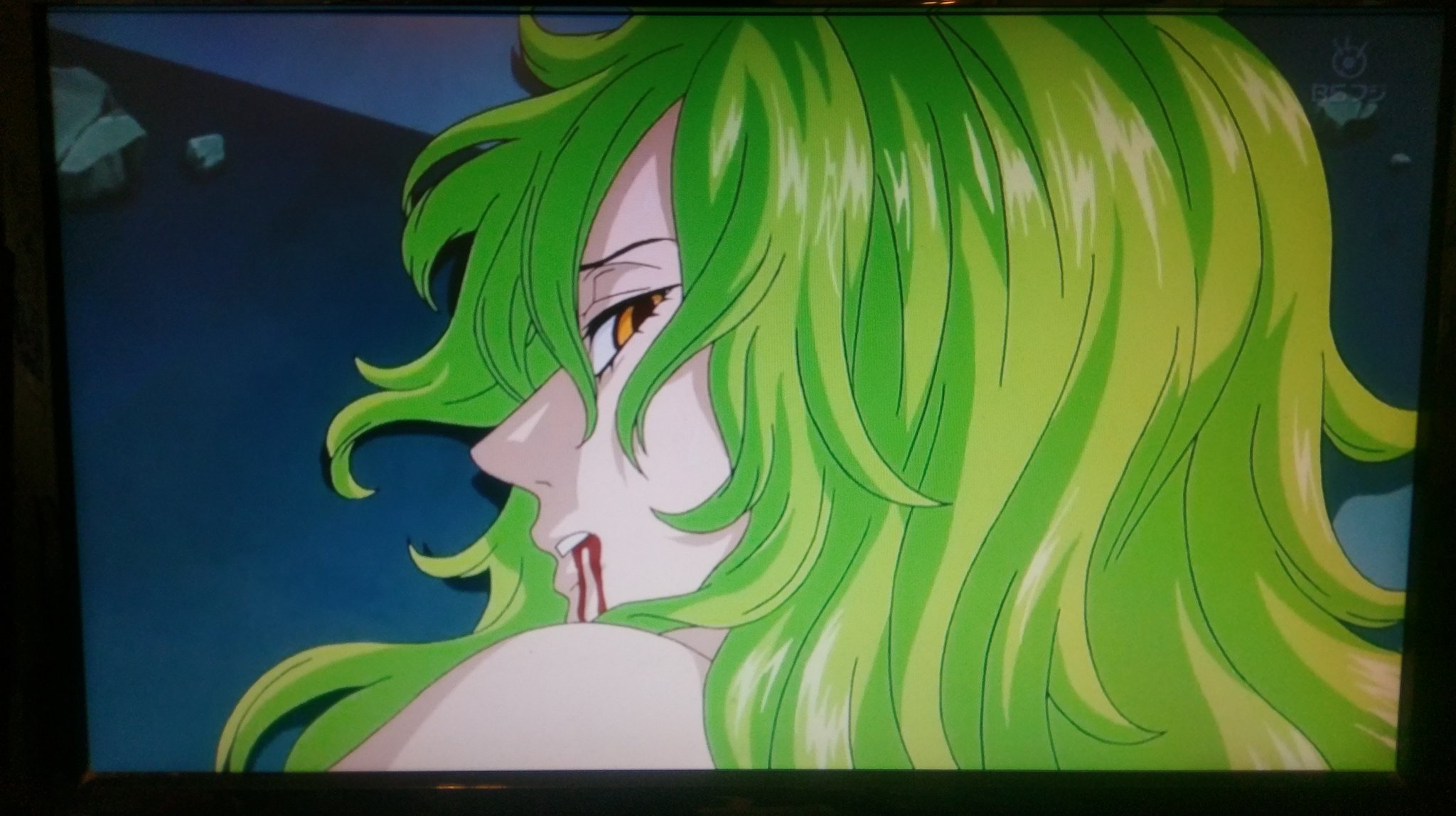 Twitter 上的 竜水 ツイート探したらあった モネさん心臓刺されるシーンアニメだとすごい作画綺麗だから見て Twitter