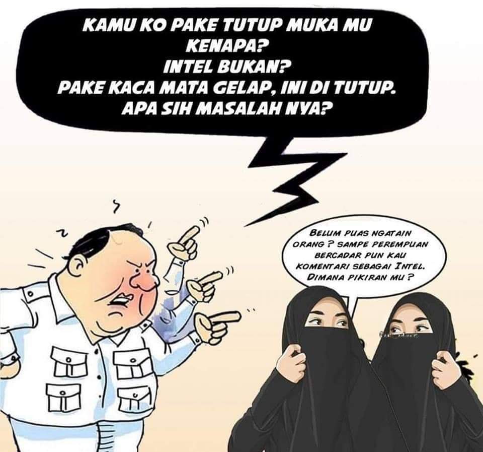 86 Gambar Kartun Muslimah Bercadar Pakai Topi Terbaru