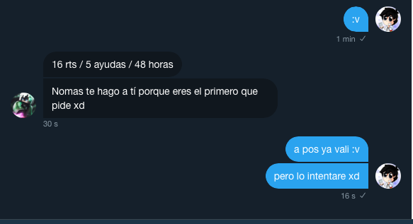 Ashudaaa bldos :v si llegamos a los 16 rt @ManoAffectada me hace un wallpaper v:
Support: <a href="/iCrepito/">Crepito</a> <a href="/Mxstvr/">◍⃘꯭໋۟ ▄ ︻̷̿┻̿═━──</a> @ZhuterFx <a href="/BamVFX/">BamFX🇻🇪</a> @Br41Nk0