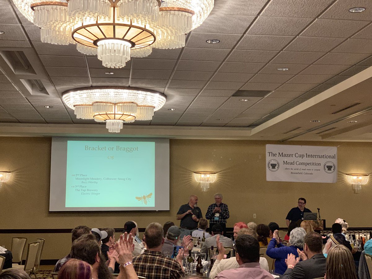 Congratulation @MoonlightMead for two medals <a href="/MazerCup/">The Mazer Cup</a> 2019.