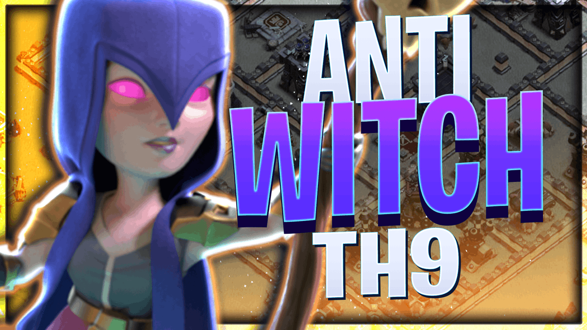 *Defend Witches at TH9 + Advanced Tips*

Here's a base that can defend Witches as well as some advanced tips to defend them better!

📺youtu.be/dphFAcCbFE8
