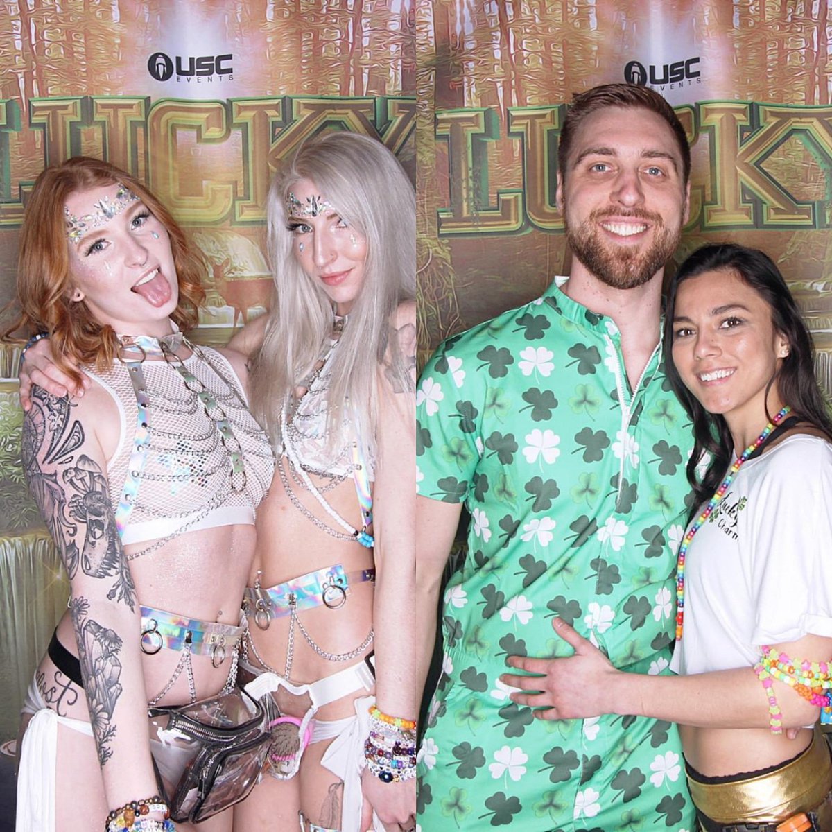 usnaps's tweet photo. Hey everybody it's time to get LUCKY!  @usnaps #goodtimes with @uscevents at the #tacomadome for #lucky2019 #usc #edm #positivevibes #positivity https://t.co/52GTqb2HzC