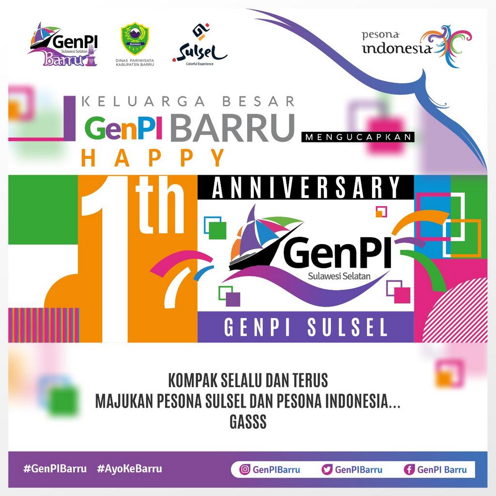 Asriadilalego1's tweet photo. Selamat sukse GenPI Sulsel
Gasss mii
#genpibarru
#genpisulsel
#genpinas
#ayokebarru https://t.co/Q3IcdNHma0