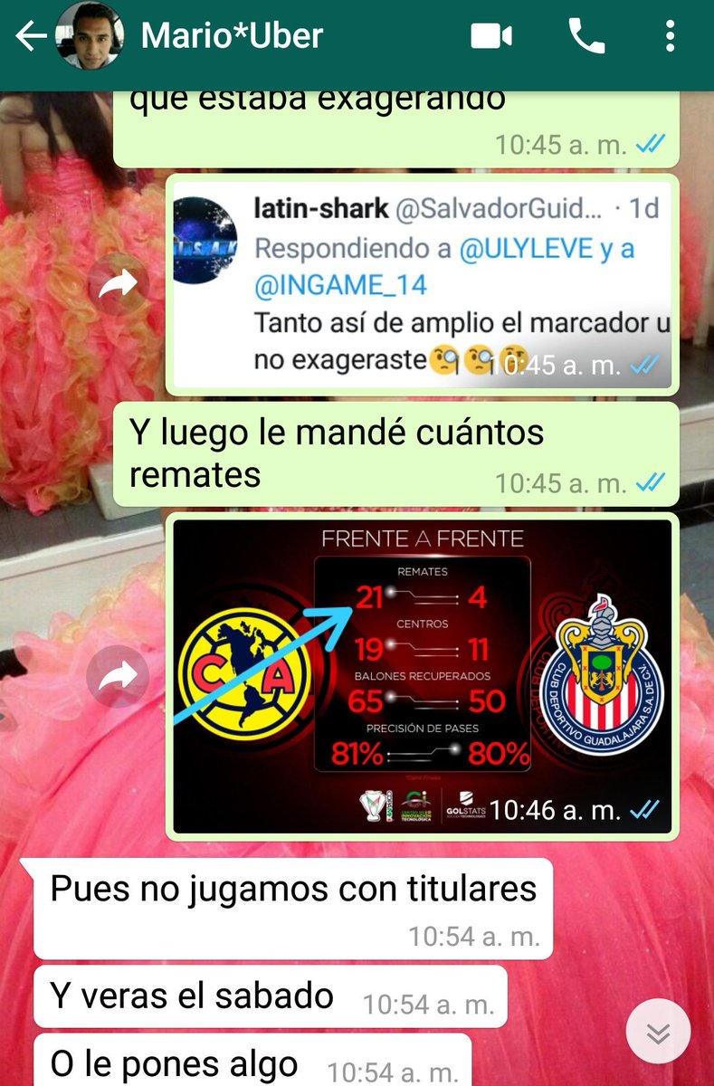 ULYLEVE's tweet photo. Un amigo de la infancia quiso que apostaramos en el clásico nacional DE HOY #chivasvsamerica pero la verdad me dió lastima quitarle su🤣 dinero y su dignidad 😂 #GLOBAL4-0 ACOMPAÑENME A VER ESTA TRISTE HISTORIA 🎶🎶🎶🎶 @SalvadorGuido90 @JC_Zuniga @JLUIS_CUEVAS https://t.co/6dc8lDKOpO