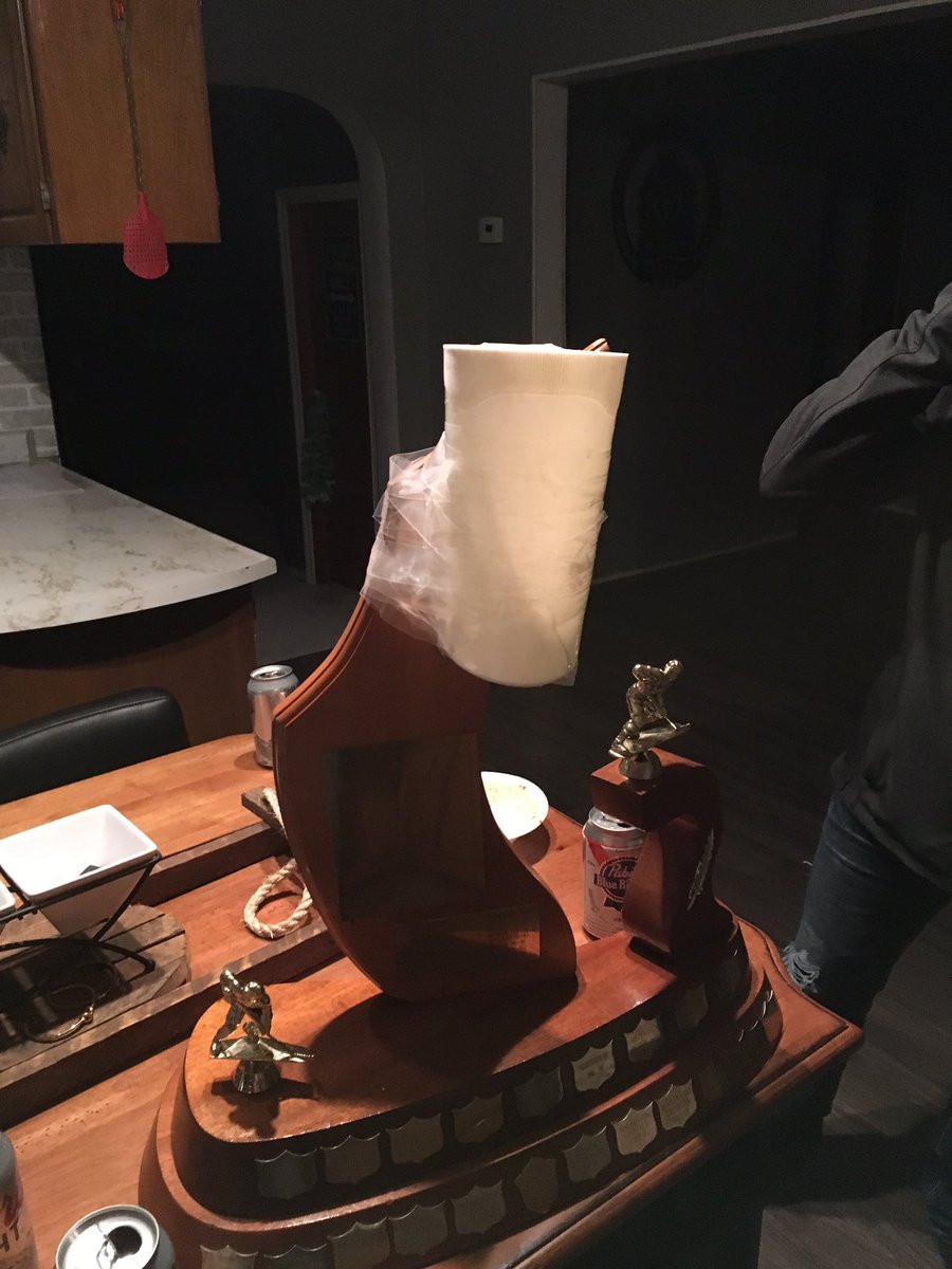 It finally has a cup