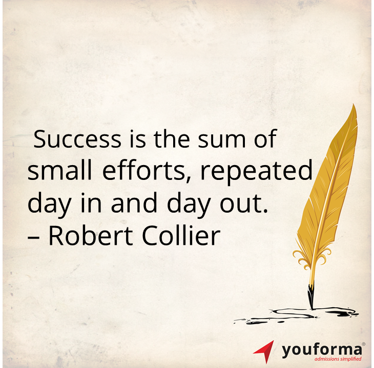youforma's tweet photo. Success is the sum of small efforts, repeated day in and day out. – Robert Collier
#Quote #success #life #hardwork #nevergiveup #failure #youforma https://t.co/AXop8bsZlY