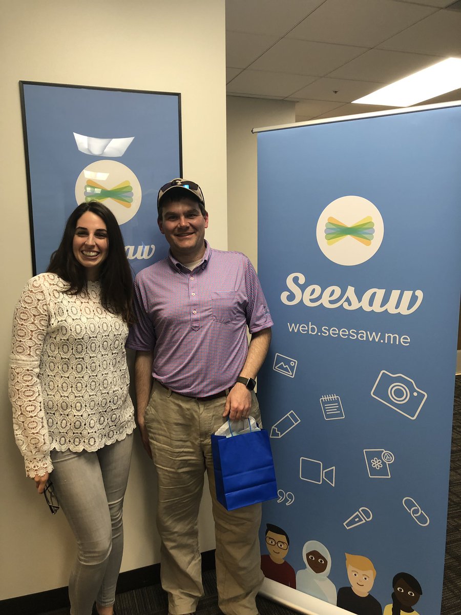 Had a great time in San Francisco on spring break this week! Best part was getting to finally see <a href="/Seesaw/">Seesaw</a> HQ in person. Everyone was AMAZINGLY welcoming, and I enjoyed chatting with Mila! Thanks for a great visit.