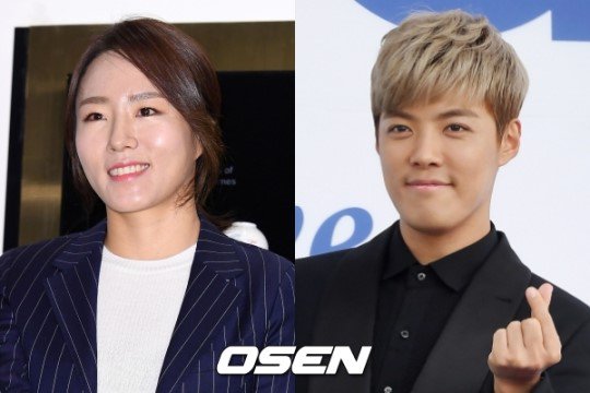 netizenbuzz's tweet photo. Kangnam and 'Law of the Jungle' mate Lee Sang Hwa reveal they're in a relationship https://t.co/RspNnJN2jy https://t.co/YmIPA1VzgL