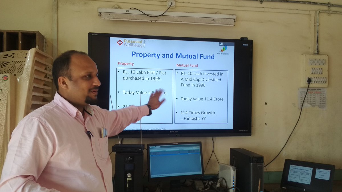 LaxmanSAgrawal's tweet photo. It's a great feeling to give back to the School where I learnt so many things.
Invited for Giving Financial Education on the Topic of
"Tax Saving and Wealth Creation"
to LBS School Mulund Teachers
#FinancialEducation
#LBSSchool
#ProfessorBajaj
#AskLaxman https://t.co/lX1dWbB393