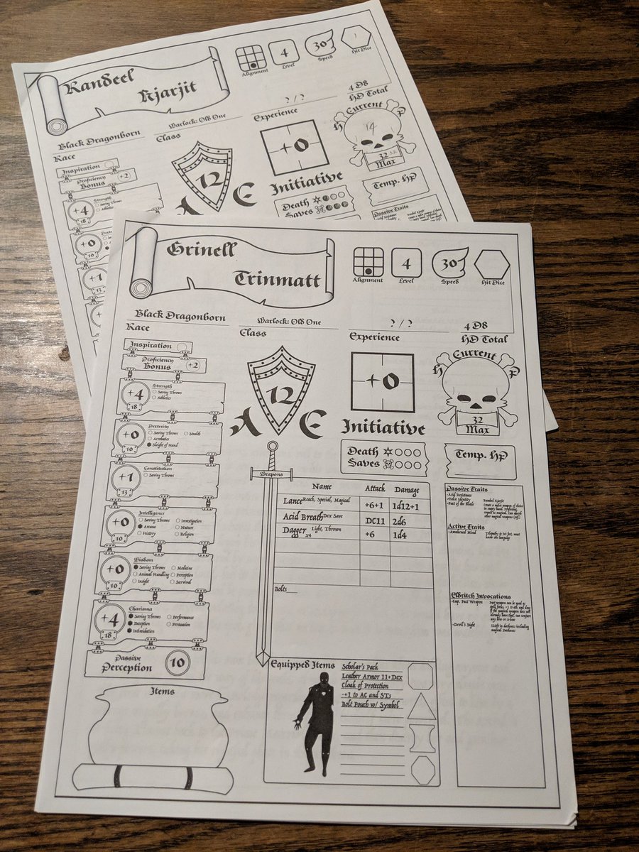 MagicFrog98's tweet photo. Not just the same campaign, but a month apart from each other. It was short-lived, but you were fun as hell to play, Grinell Trinmatt. #dnd #PCDeath #3rdtogo https://t.co/FC6XTZinEk
