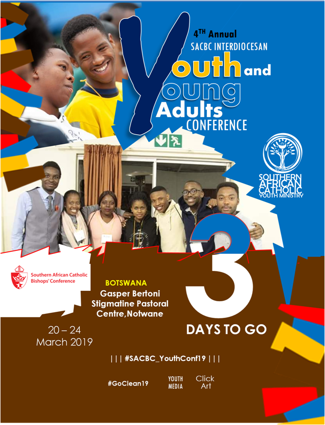 CathYouth_SACBC's tweet photo. 3 Days To Go! #SACBC_YouthConf19 #GoClean19 https://t.co/NY5qBTSxSy