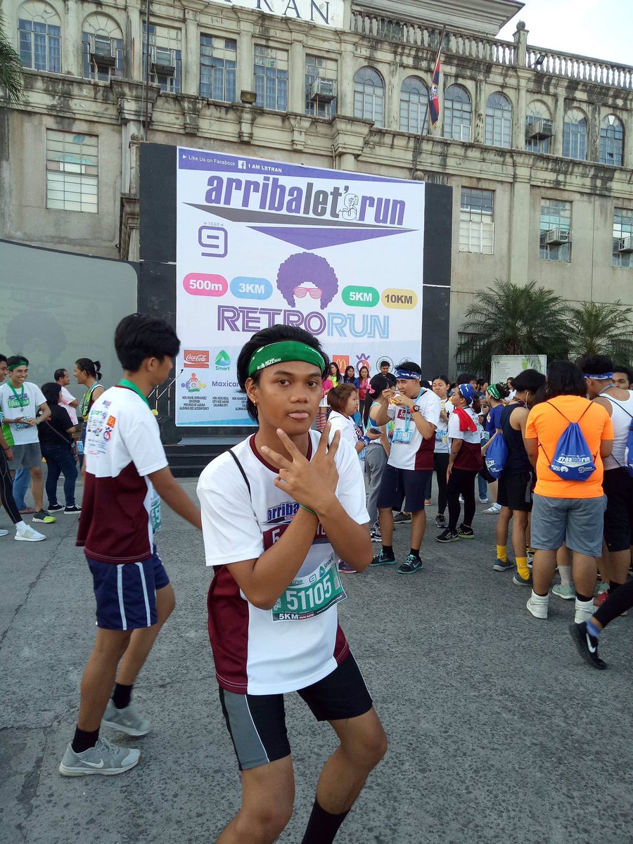 lloouuii05's tweet photo. Top 100 sana kung hindi late 
#LetranCalamba40
#RetroRun2019
#ArribaLetsRunRetroRun https://t.co/PfPXyv1ffs