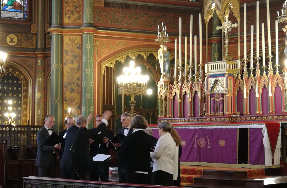 AssociatioEEChO's tweet photo. #Concert interecclésiale EEChO 16 mars 2019, agréables chants grégoriens: ALLELUIA VENI SANCTE SPIRITUS, SÉQUENCE VENI SANCTE SPIRITUS, COMMUNION, ANTIENNE SPÍRITUS DÓMINI, HYMNE BEATA NOBIS, interprétés par les voix célestes d' @una_voce_france https://t.co/O0Z3vS6RVt