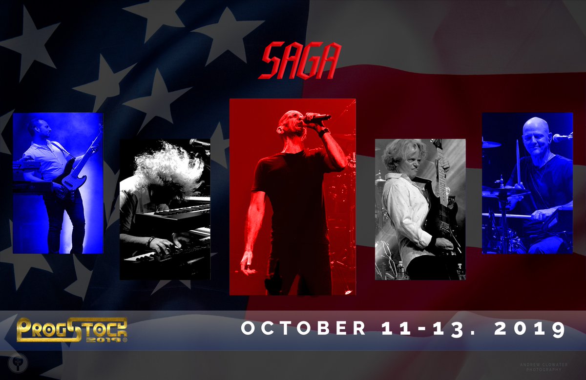 Michael_Sadler's tweet image. #FINALLY After 13 years #SAGA returns to the US mainland to headline #Progstock2019 at Rahway, New Jersey #SaveTheDate  OCTOBER 11,12,13 2019 
Join us for the entire weekend! Check out the early line-up progstock.com/2019/