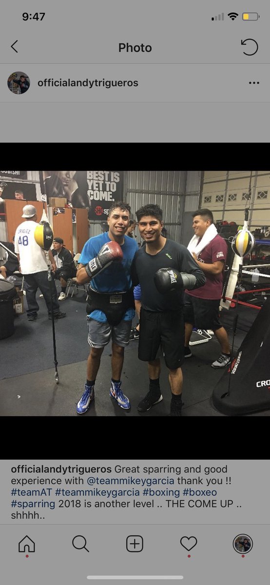 TriguerosAndy's tweet image. It’s all good Mikey come back hard on the next one! We win some we loose some 💪🏾 #teamAT #TeamMikeyGarcia