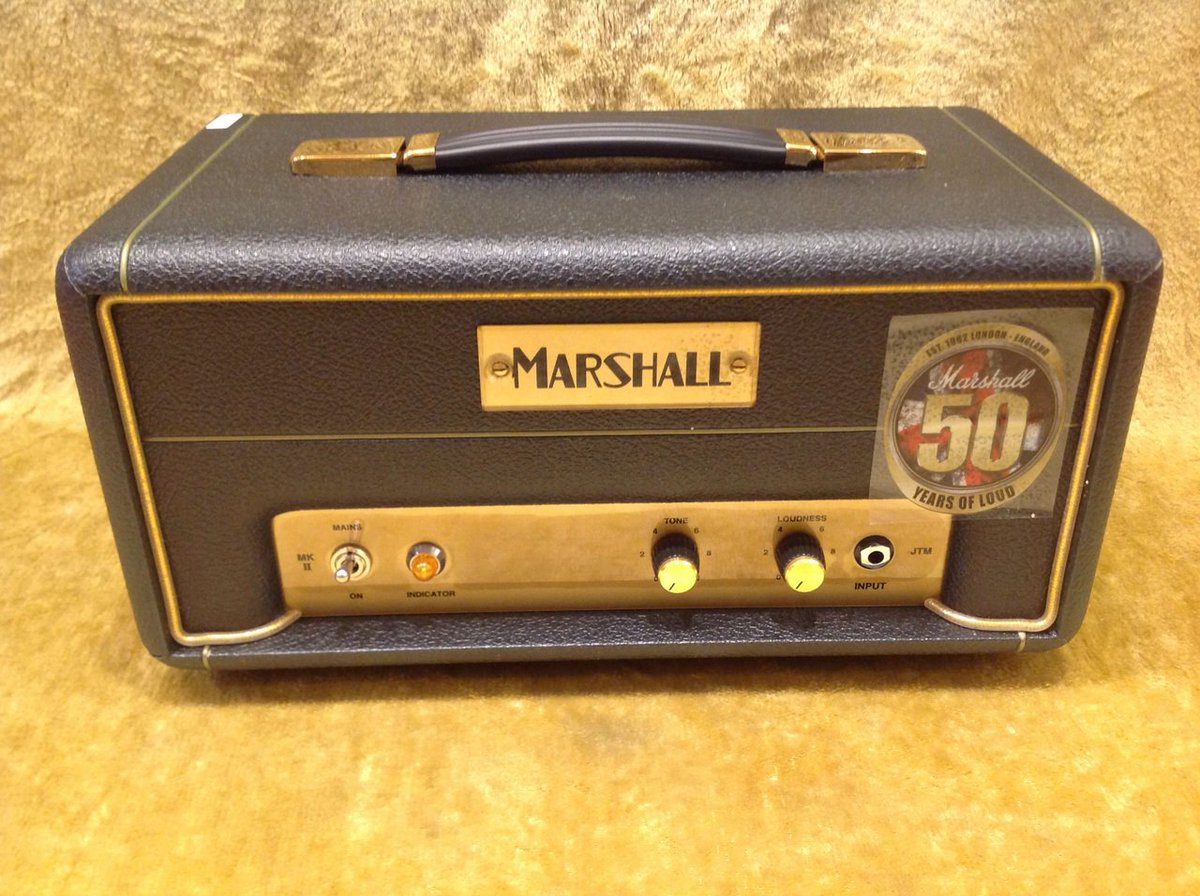 bigbosskyoto's tweet photo. #Marshall創立50周年 を記念して発売されたモデルが未使用(動作チェック済み)品が入荷🎶 #マーシャルアンプ一号機 の #JTM45 をオマージュしたモデルです😆
#デジマート はコチラ↓
https://t.co/TWwqbvoc5t
#Marshall #マーシャル #アンプ #真空管 #JTM1H #ECC82 #ECC83 https://t.co/CC0ZSYDlUD