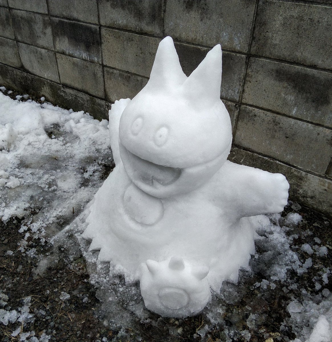雪だるま職人としにゃん ポケモン退化 雪像 一人雪祭り 雪だるま職人 雪だるま ポケモン Pokemon ゴンベ ポケモンgo ポケットモンスター 雪だるま職人としにゃん ポケモン退化 雪像 一人雪祭り 雪だるま職人 雪だるま ポケモン Pokemon ゴンベ ポケモンgo ポケットモンスター