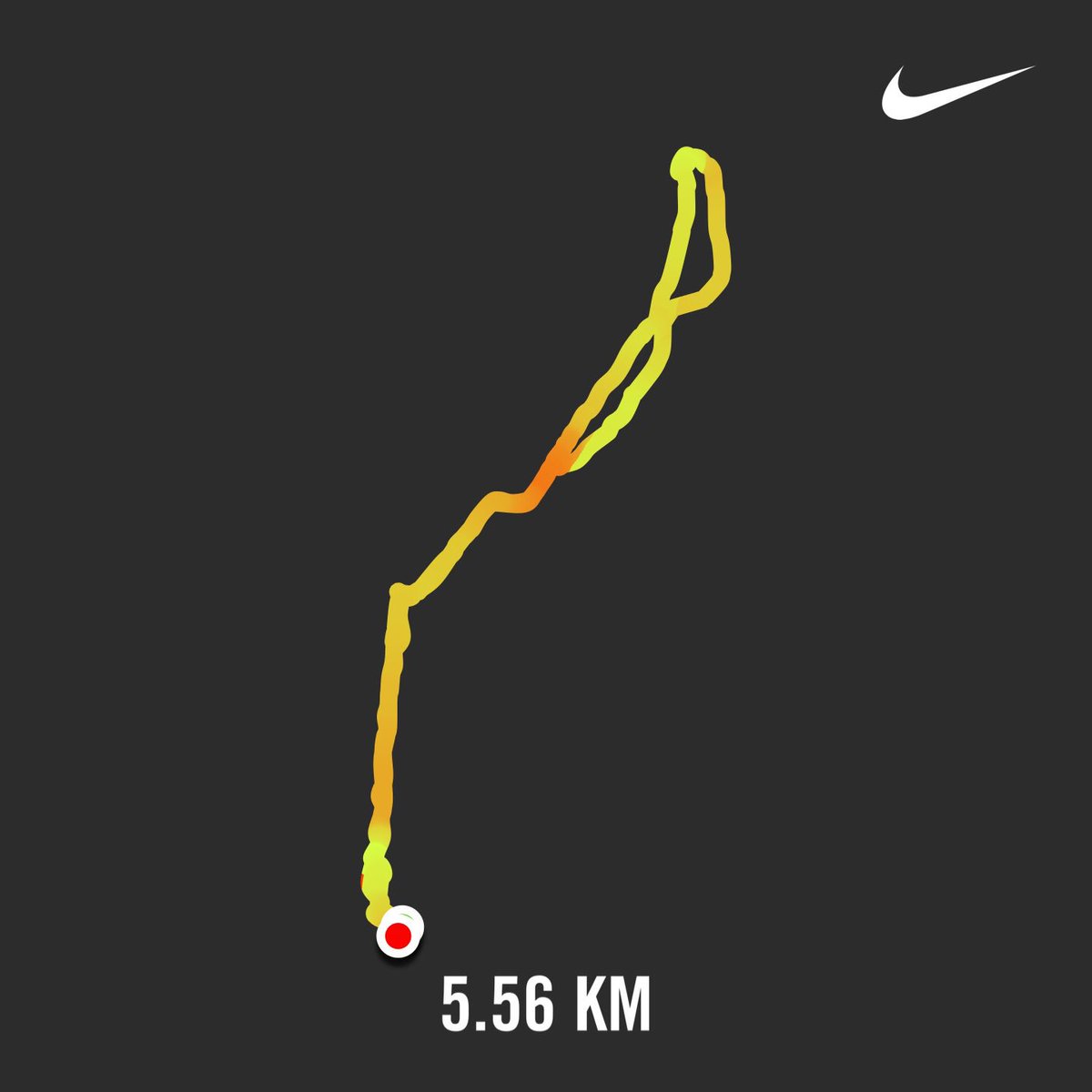 TommyMWillis's tweet photo. Do run. But don’t eat sweets beforehand. #JustDoIt #FeltSick @NikeRunning⁩ https://t.co/QTJgpuB2SG