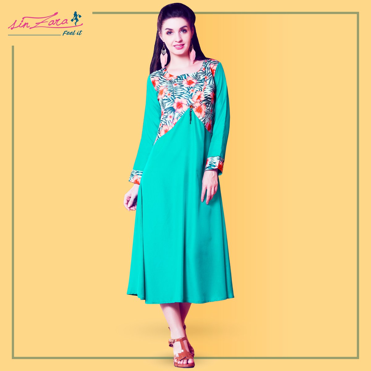 SinzaraIN's tweet photo. Be it a girls night out or an office meeting, this versatile kurti is glam enough for both occasions.
#Sinzara #SinzaraFeelit #SinzaraEthnicWear #Feelit #Kurti #EthnicWear  #IndianWear #WomensWear #Fashion #FashionTrends #Style #OOTD #OOTDFashion #OutfitGoals #SinzaraKurtis https://t.co/SaSFaWvrhL