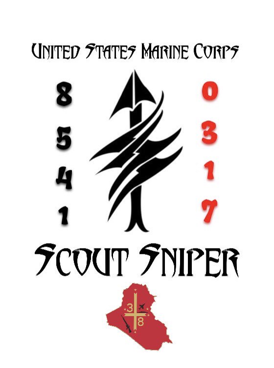 38VFR's tweet photo. Happy 3/17 Day! For those unaware, the Marine Scout Sniper MOS was 8541 up until 2006 when it’s Military Occupational Specialty was changed to 0317. 
 #usmc #marinecorps #marines #scoutsniper #sta #veteran #combatveterans #hog #hogstooth #oneshotonekill #sniper #38vfr https://t.co/zQwMje8eyS