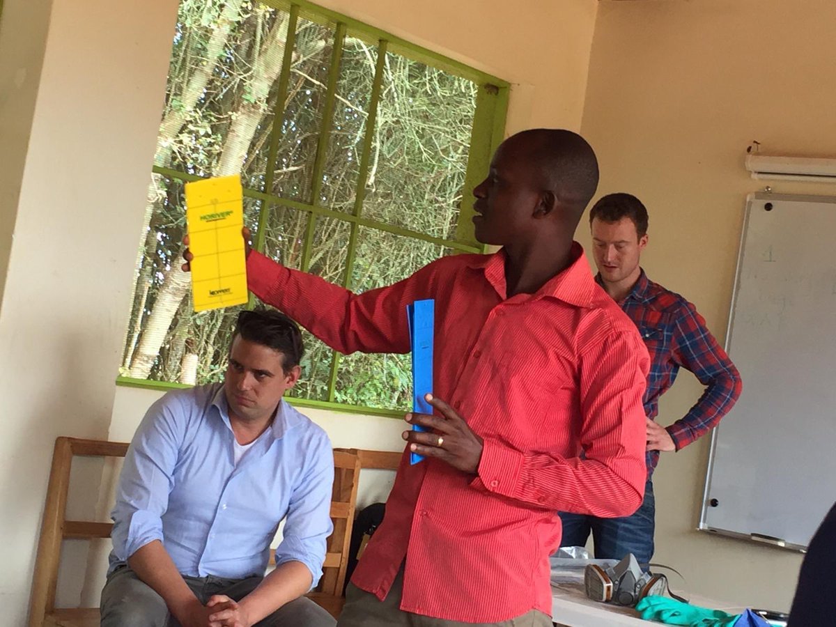 HGTRwanda's tweet photo. Practical @IDH_buzz Training for Rwandan Vegetable Exporters at Sunripe Farm. 90% of Rwandan vegetable export came together. #Foodsafety, #pestcontrol, #mechanisation, #soil, #seeds, #irrigation, #timetoharvest, #productspecifications &amp; #shelflife @HollandGreentec #hortinvest https://t.co/z0gNDew3LQ