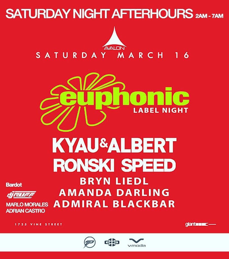 thepartycontinues...
AfterHours Tonight 
Avalon Hollywood 
2am-7am! <a href="/DjStevecastro/">DjSteveCastro.com</a> 
#euphonicrecords Label Night
#trance #techtrance #techno #house #progressive #dance #edm #techhouse #bardot #afterhours #laafterhours